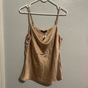 Gold Satin Tank